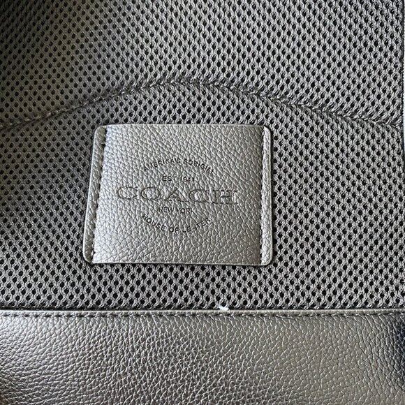 Coach Black Backpack - Picture 5 of 11
